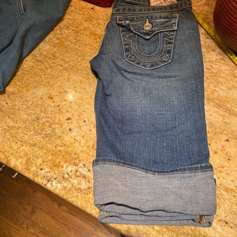 True religion denim shorts, size 28 Like new - Picture 8 of 11